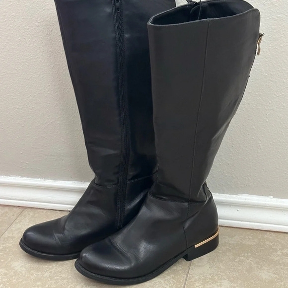 Steve Madden Women High Knee Black Boots size 6 - Picture 13 of 13